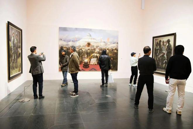 水彩与油画的盛宴,“心迹——叶献民绘画作品展”开幕